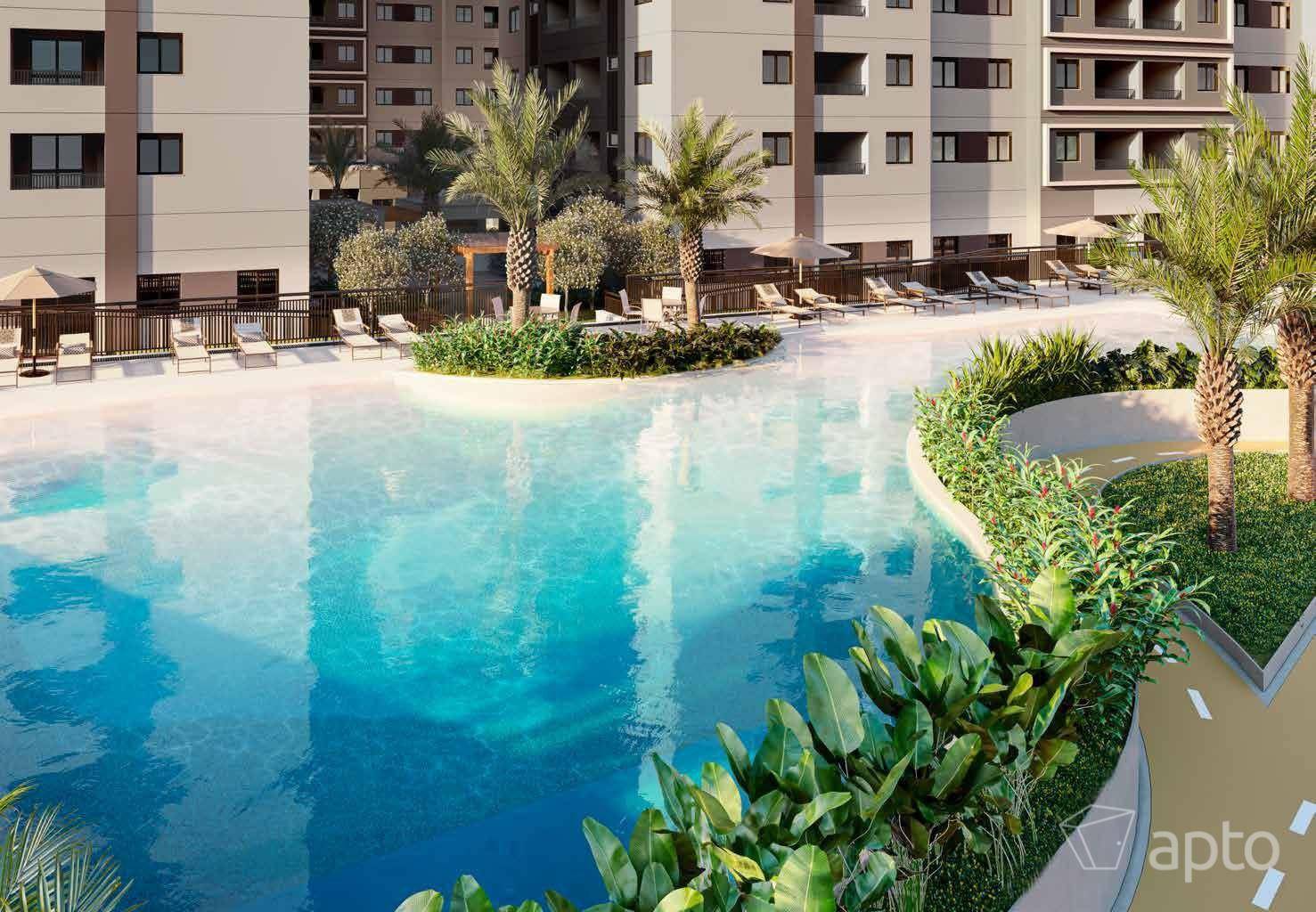 Fachada do empreendimento Lumini 2 Residencial Clube