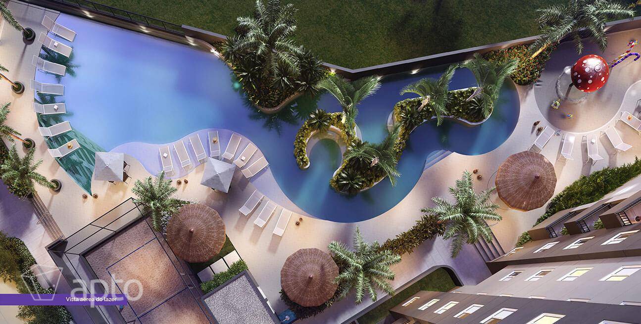 Fachada do empreendimento Residencial Orla Condomínio Praia