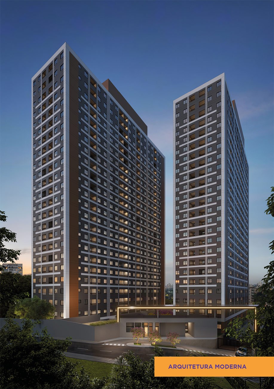 Fachada do empreendimento Lumini 3 Residencial Clube